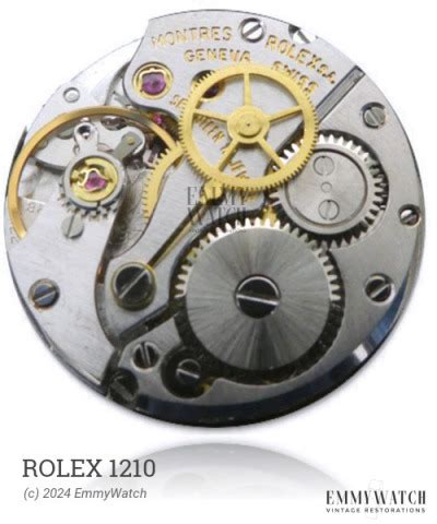 Rolex 1210 Watch Movement 